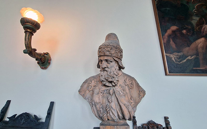 Ein Doge im Stadtmuseum von Triest
