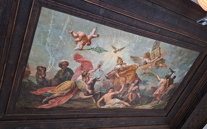 Im Stadtmuseum im Castello San Giusto