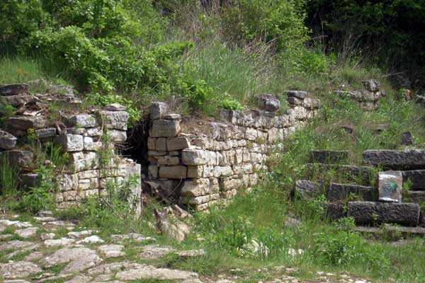 Die Ruinen von Dvigrad