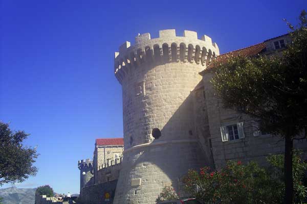 Ein Turm der Stadtmauer