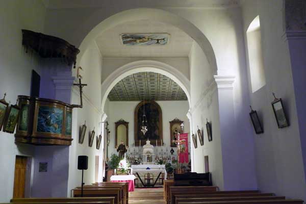 In der Klosterkirche des Franziskanerklosters
