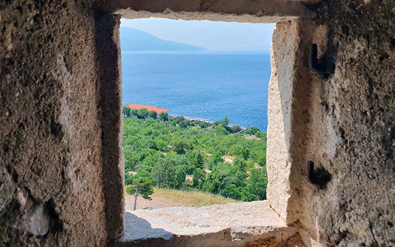 Ausblick von der Festung Nehaj