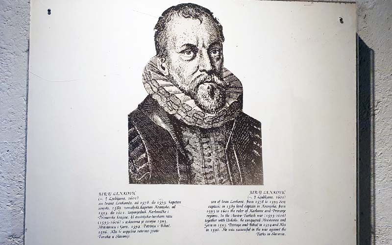 Der Erbauer der Festung Nehaj Ivan Lenković