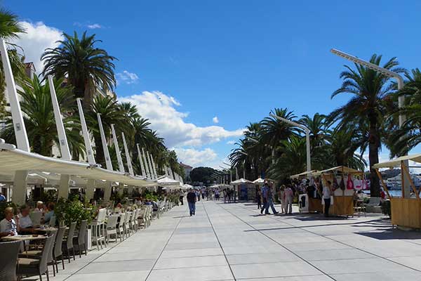 Die Promenade von Split