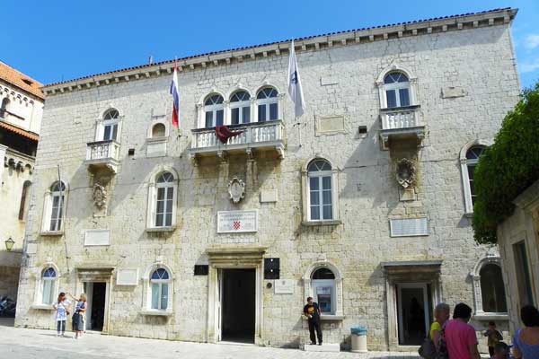 Das Rathaus von Trogir