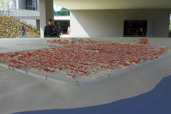 Das große Modell der Römerstadt