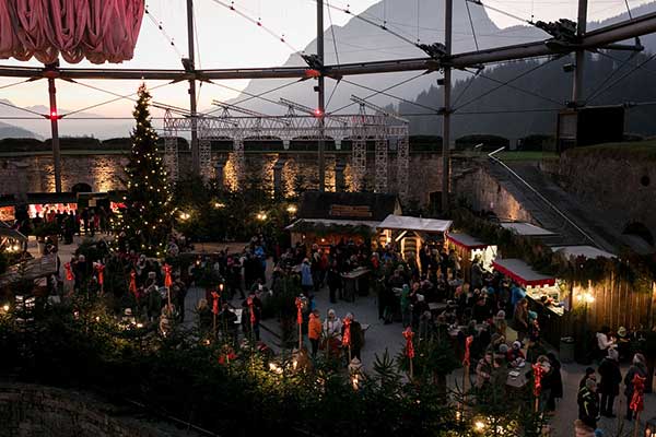 Weihnachtszauber auf der Festung Kufstein (Foto © TVB Kufsteinerland, Unattimo Photographie) 
