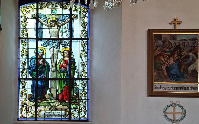 Im Inneren der Pfarrkirche