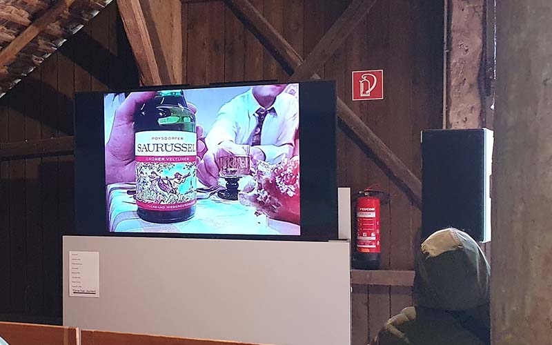 Im "Weinkino"