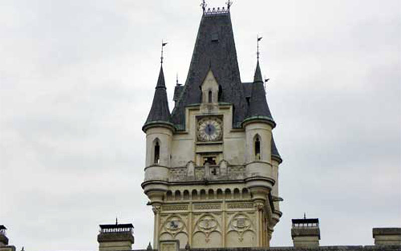 Der Schlossturm von Grafenegg