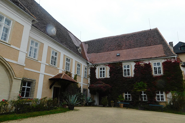 Blick in den Schlosshof