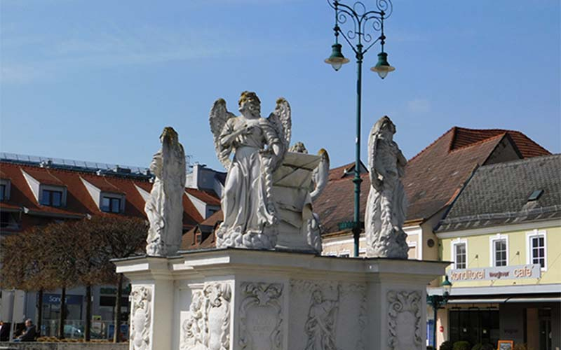 Bei meinem Besuch fehlte allerdings die Säule 