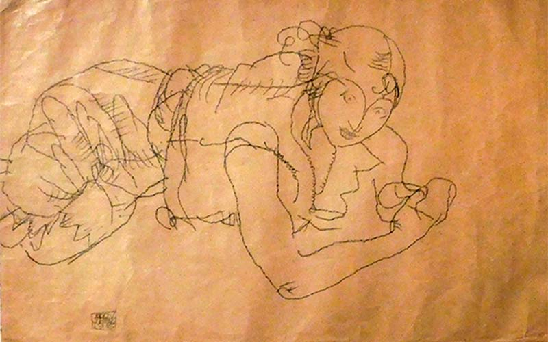 Komplett von Schiele gemalt? Die Antwort kennt man im Schiele Museum