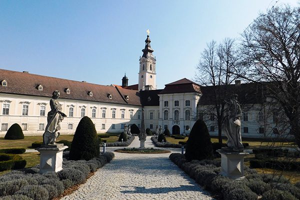 Blick auf Stift Altenburg