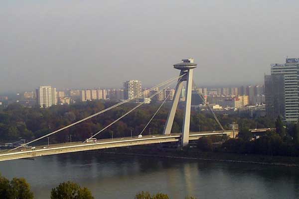 Die Neue Brücke in Bratislava