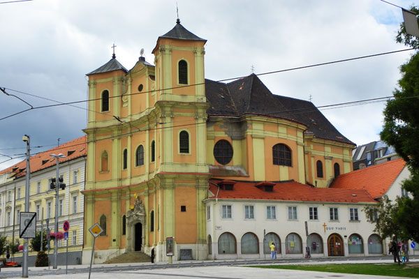 Die Trinitarierkirche in Bratislava