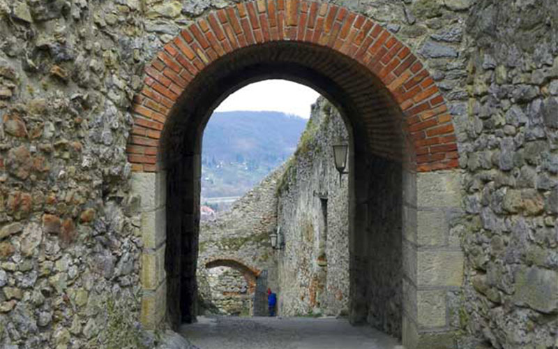 Die Burg von Trentschin