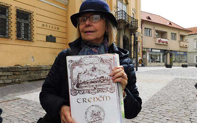 Am besten mit einer Fremdenführerin durch die Stadt