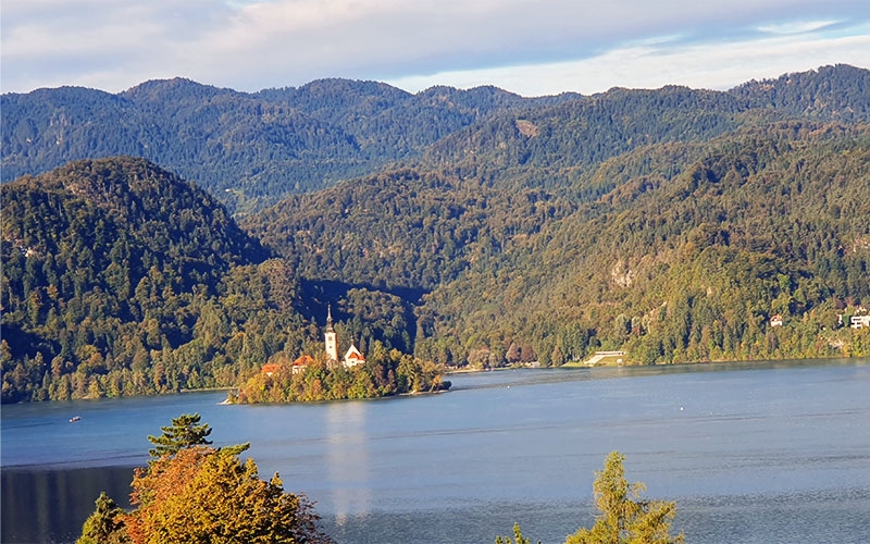 Die Insel im Bleder See