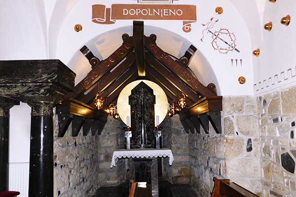 Gottesgrabkapelle in der Jakobskirche von Kamnik