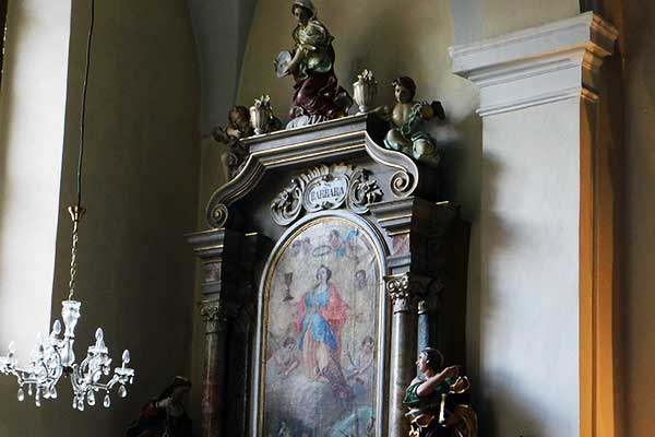 In der Franziskanerkirche in Kamnik