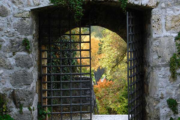 Tor zu Mali Grad in Kamnik