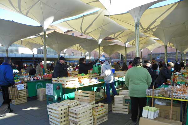 Am Markt von Maribor
