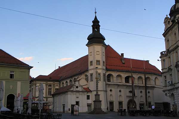  Die Stadtburg in Maribor 
