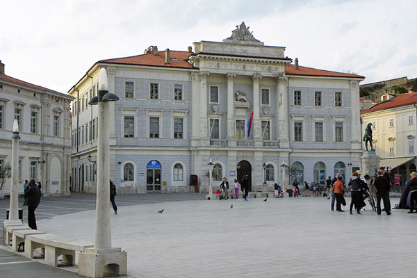 Der Gemeindepalast, das Rathaus von Piran
