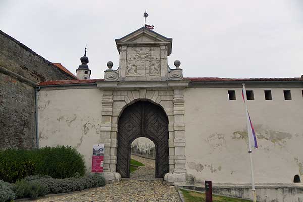 Das innere Tor von Schloss Ptuj