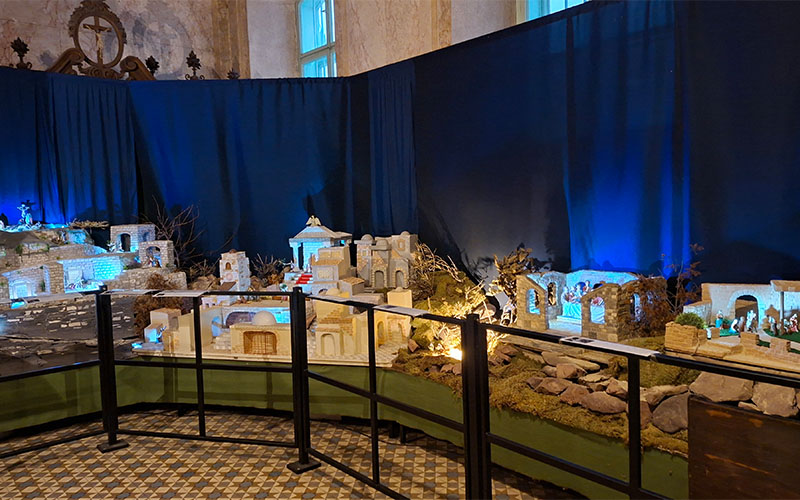 Blick auf die kleine Ausstellung