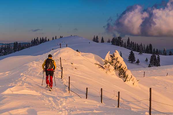 Velika Planina im Winter (Foto © Ana Pogacar)