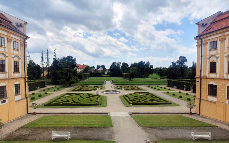 Blick in den Schlosspark