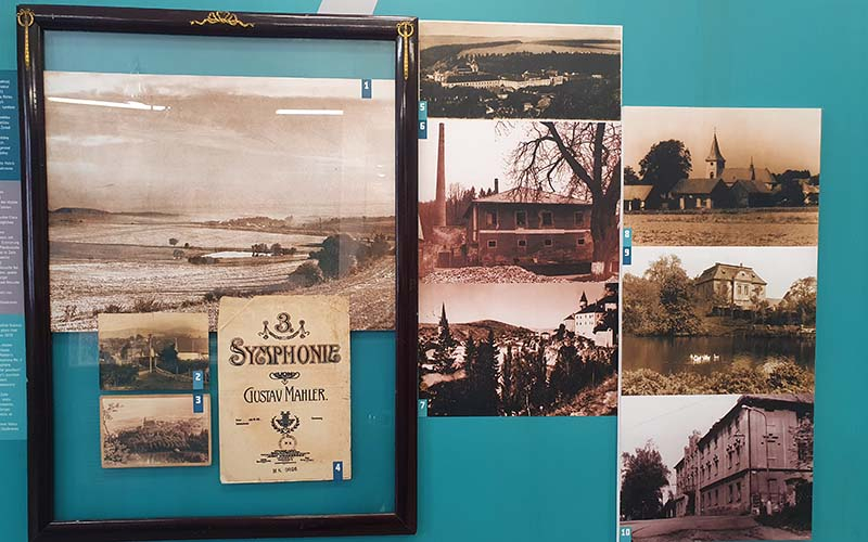 Ausstellung im Gustav Mahler Haus in Jihlava