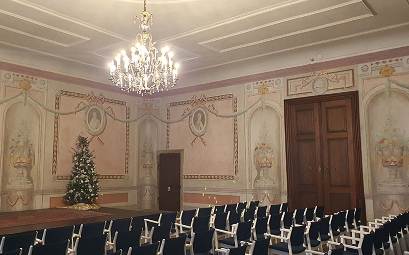 Im Erzbischöflichen Palais von Kremsier