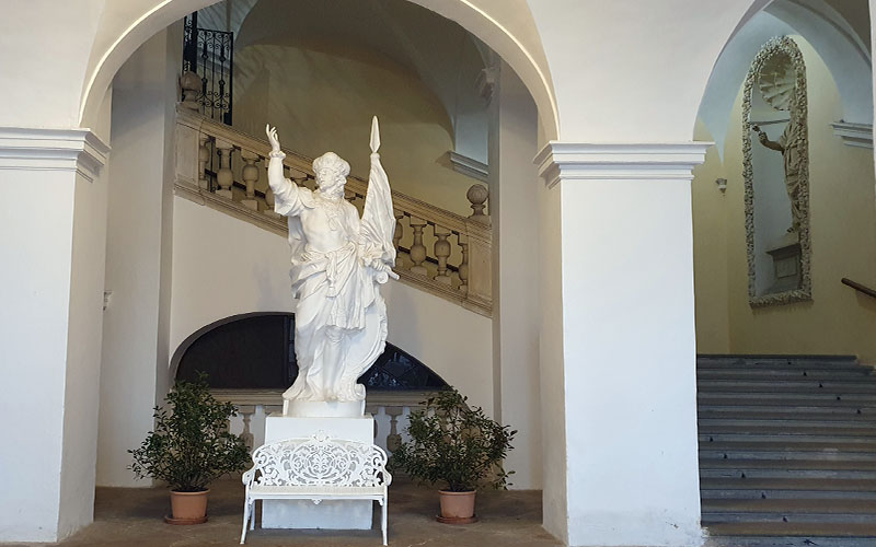 Im Inneren des Schlosses