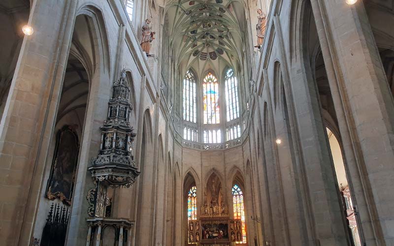 In der Kathedrale der Heiligen Barbara