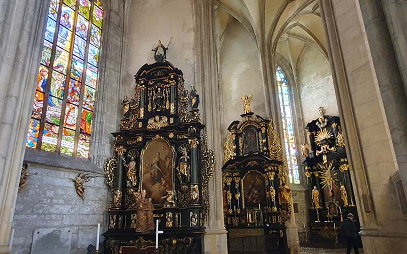 In der Kathedrale der Heiligen Barbara