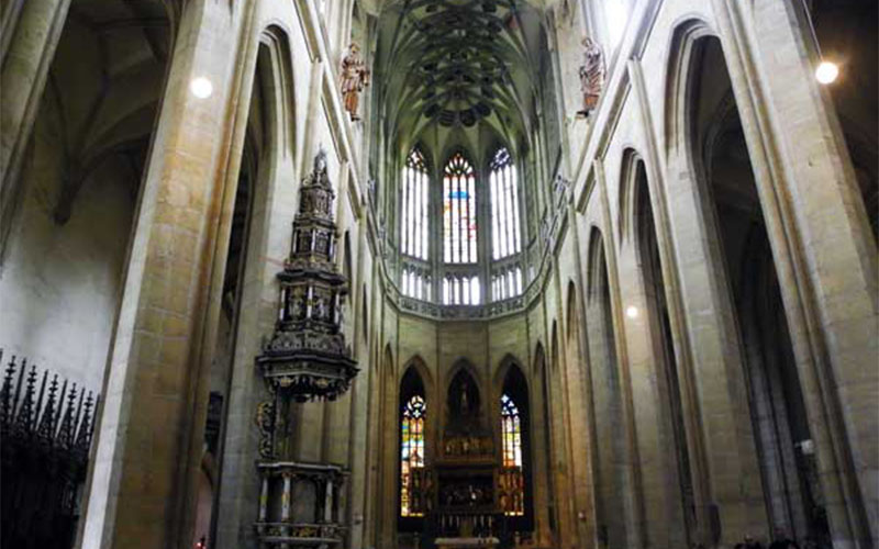 In der Kathedrale der Heiligen Barbara