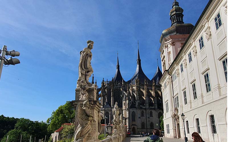 Kutná Hora - Barbara Kathedrale und Jesuitenkolleg