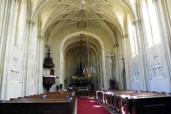 Die Schlosskirche von Lednice