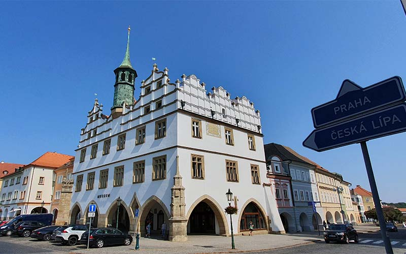 Blick zum alten Rathaus