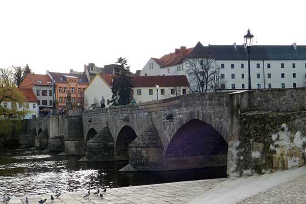 Die Steinbrücke von Písek