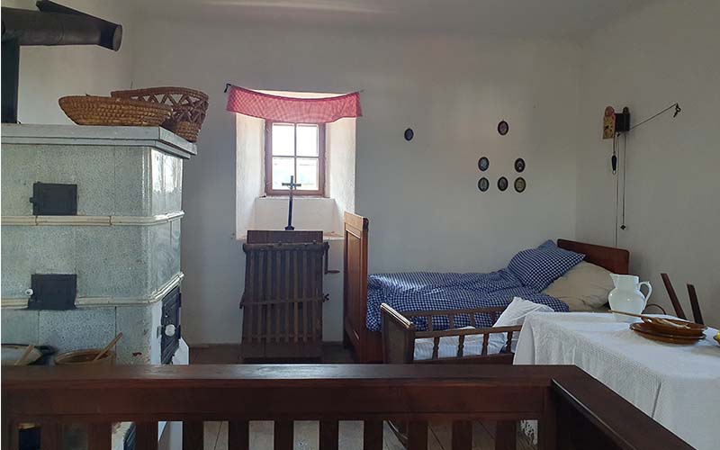 In der Turmstube der Kirche Mariä Himmelfahrt in Polná