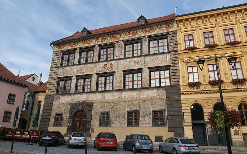 Das Alte Rathaus in Prachatice