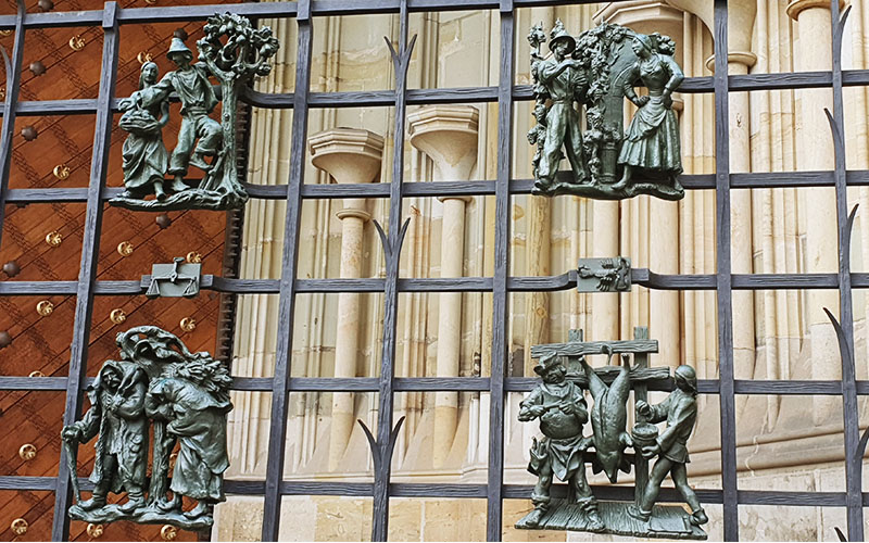 Detail der Gitter (Veitsdom)