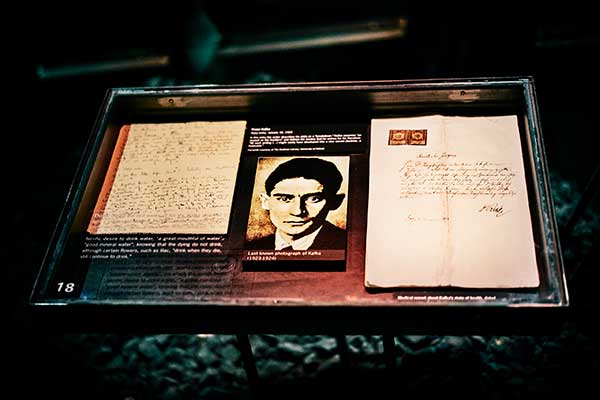 Blick in die Ausstellung des Franz Kafka Museums (Foto © Kafka Museum, 2018)