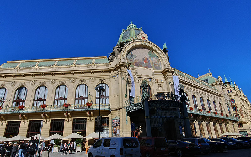 Das Gemeindehaus in Prag