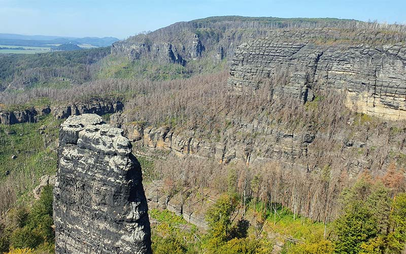 Blick vom Prebischtor