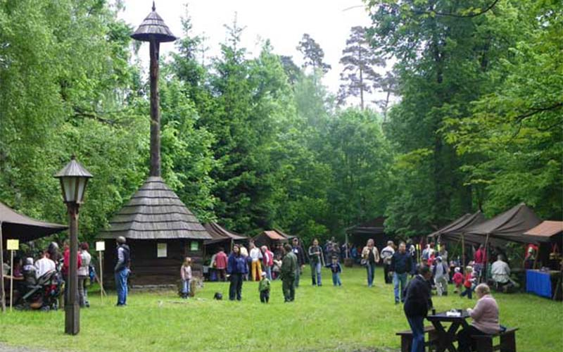 Der kleine Glockenturm aus Horní Lidec